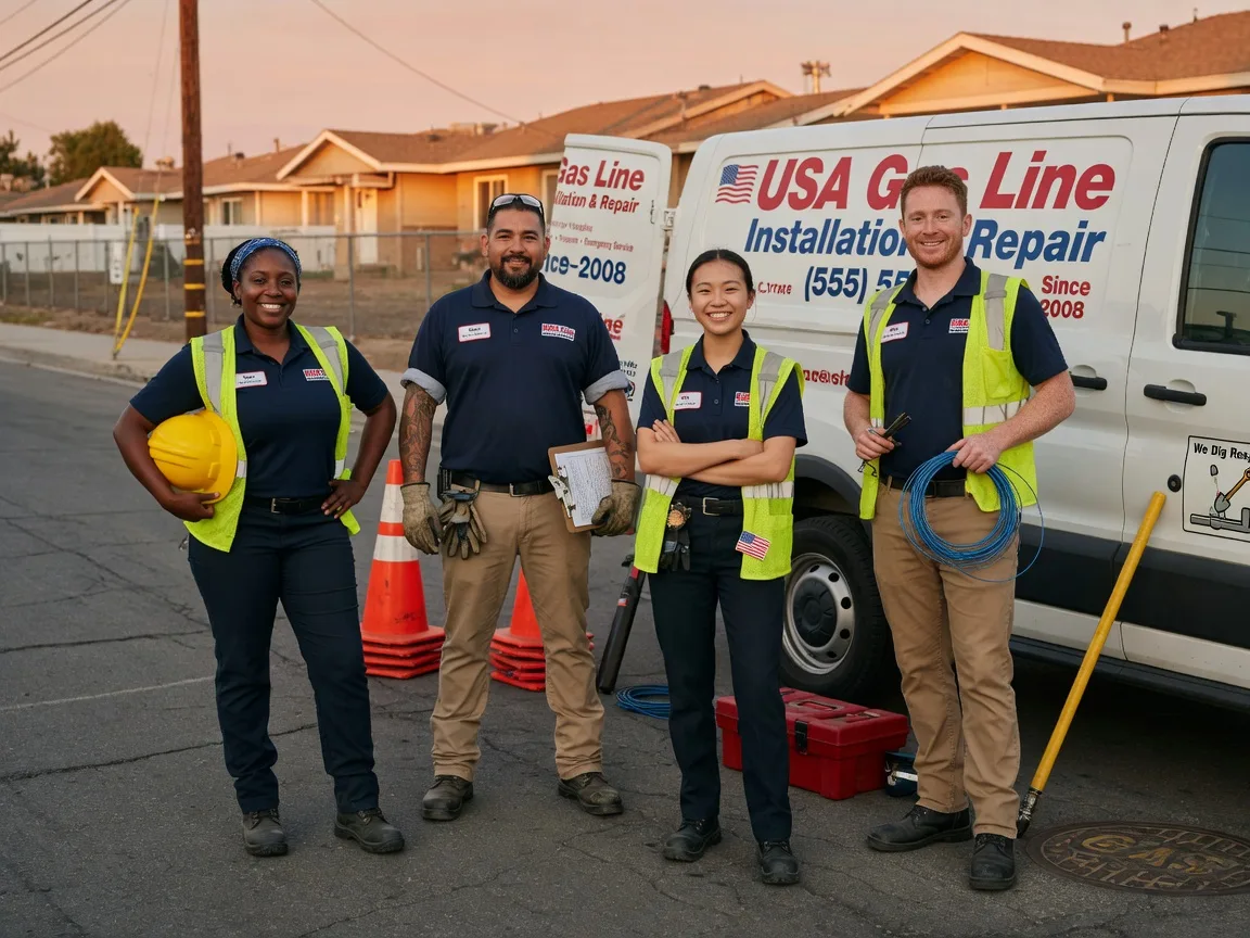 Gas Line Installation company in Freedom, CA